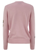 Mc2 Saint Barth Wool Blend Jumper With Embroidery