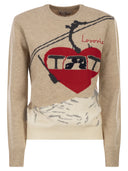 Mc2 Saint Barth New Queen - Pull en laine mélangée avec broderie