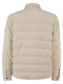 Peserico Goose Down And Corduroy Shirt
