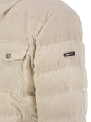 Peserico Goose Down And Corduroy Shirt