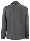 Peserico Lightweight Linen And Wool Blend Jacket With Patch Pockets