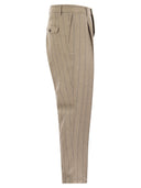 Peserico Pure Linen Chino Trousers