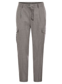 Pantalon de cargaison de flanelle peserico