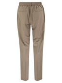 Peserico Technical Virgin Wool Gabardine Jogger