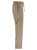 Peserico Technical Virgin Wool Gabardine Jogger