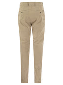Peserico Stretch Cotton Gabardine Chino Trousers