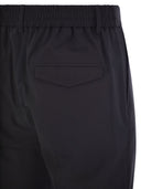 Peserico Technical Virgin Wool Gabardine Jogger