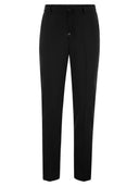 Peserico Wool Blend Flannel Trousers