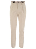 Peserico Cotton Trousers With Darts