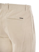 Peserico Cotton Trousers With Darts