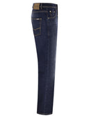 Peserico 5 Pocket Stretch Cotton Twill Denim