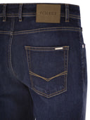 Peserico 5 Pocket Stretch Cotton Twill Denim