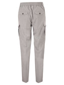 Peserico Tailored Cargo Trousers In Stretch Technical Fabric