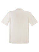 Peserico Lightweight Linen Bowling Shirt