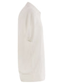 Peserico Polo Shirt In Pure Cotton Yarn