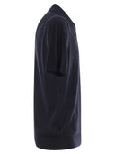 Peserico Polo Shirt In Pure Cotton Yarn