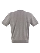 Peserico T Shirt In Pure Cotton Yarn