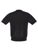 Peserico T Shirt In Linen And Cotton Yarn