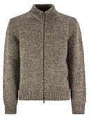 Peserico Wool Blend Turtleneck Cardigan
