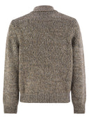 Peserico Wool Blend Turtleneck Cardigan