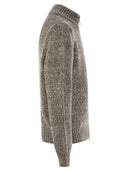 Peserico Wool Blend Turtleneck Cardigan