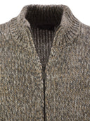 Peserico Wool Blend Turtleneck Cardigan