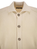 Peserico English Ribbed Woll Cardigan