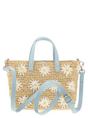 MC2 Saint Barth Raffia Mini Bag met schouderriem