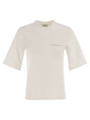 Peserico Cotton Blend Jersey T Shirt