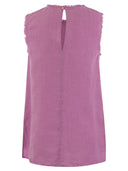Peserico Sleeveless Linen Top