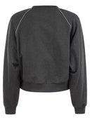 Sweat-shirt de maillot de coton peserico avec point léger