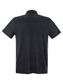 Majestic Linen Short Sleeved Polo Shirt