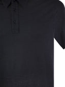 Majestic Linen Short Sleeved Polo Shirt
