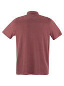 Majestic Linen Short Sleeved Polo Shirt