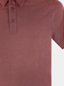 Majestic Linen Short Sleeved Polo Shirt