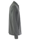 Majestic Long Sleeved Shirt In Lyocell And Cotton