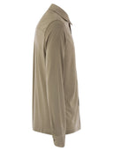 Majestic Long Sleeved Shirt In Lyocell And Cotton