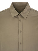 Majestic Long Sleeved Shirt In Lyocell And Cotton