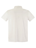 Majestic Short Sleeved Polo Shirt In Lyocell