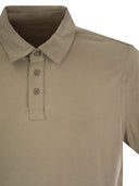 Majestic Short Sleeved Polo Shirt In Lyocell