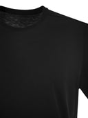 Majestic Short Sleeved T Shirt In Lyocell And Cotton