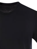 Majestic Short Sleeved T Shirt In Lyocell And Cotton