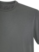 Majestic Short Sleeved T Shirt In Lyocell And Cotton