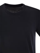 Majestic Short Sleeved T Shirt In Lyocell And Cotton