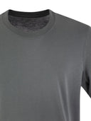 Majestic Short Sleeved T Shirt In Lyocell And Cotton