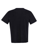 Majestic Crew Neck And Short Sleeved T Shirt In Linen