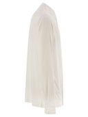 Majestic Long Sleeved Lyocell And Cotton Shirt