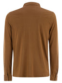 Majestic Long Sleeved Lyocell And Cotton Shirt