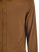 Majestic Long Sleeved Lyocell And Cotton Shirt