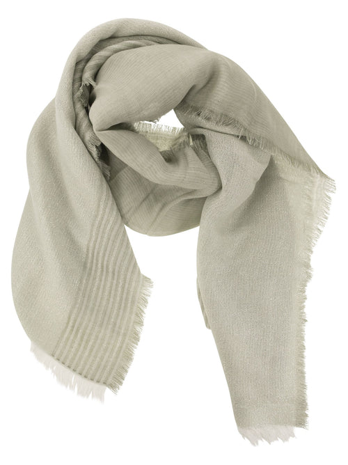 PESICO Katoen, modaal, linnen en Lurex Blend Triple Veil Stole